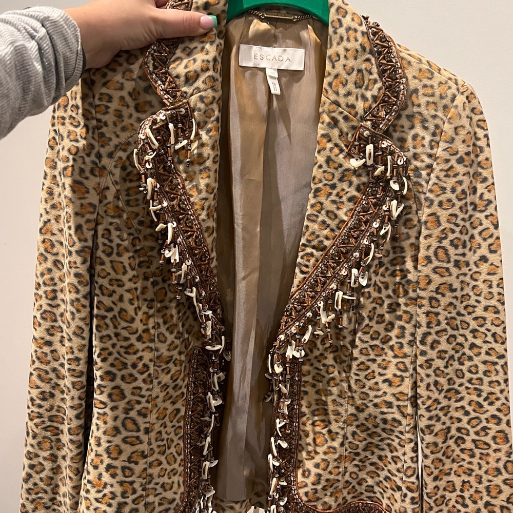 ESCADA CHEETAH JACKET